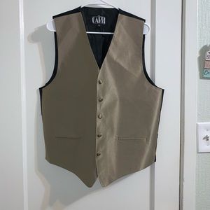 M/L Cardi men's Vest tan
